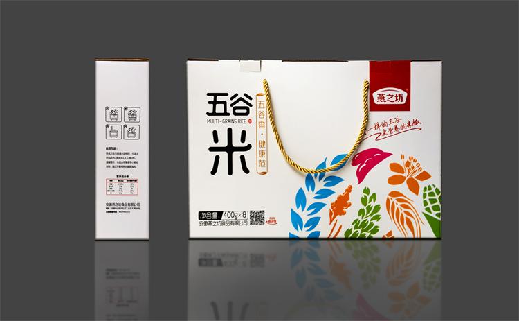 五谷大米包装盒 有机食品瓦楞盒 保健礼品盒 安徽包装盒