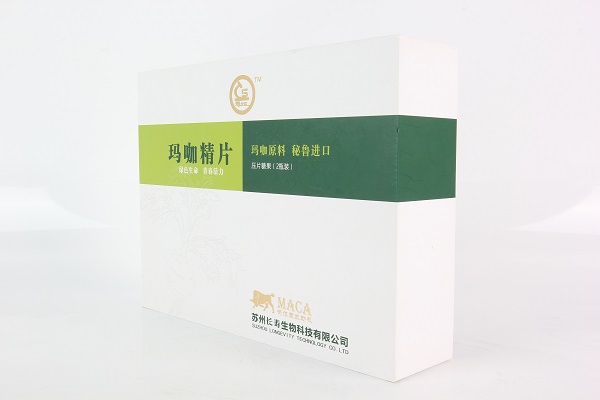 玛咖精片保健品包装盒